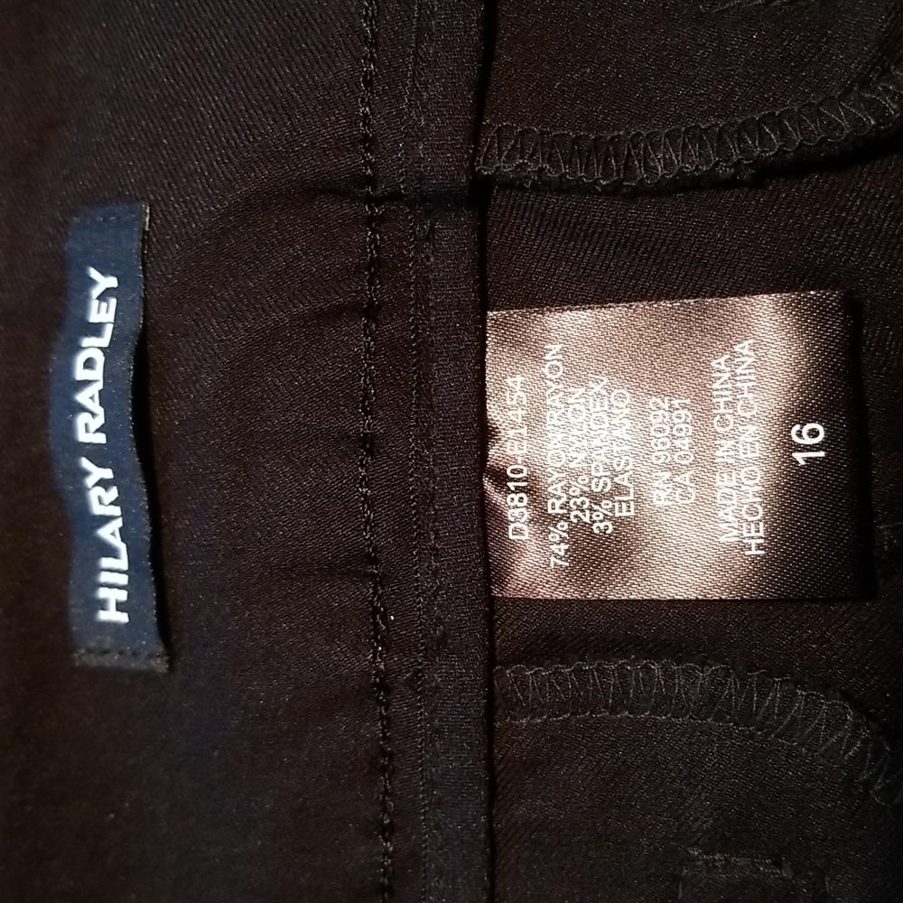 Hilary Radley Ladies Pullon Slacks - Picture 5 of 5